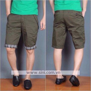 Quần short kaki nam