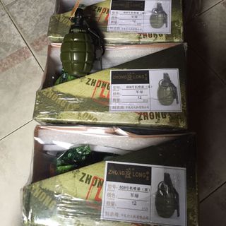 Bật Lửa Lựu Đạn ZhongLong P808- Lửa Khò