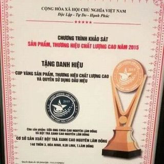 Bột Trà Xanh Hoài Mơ