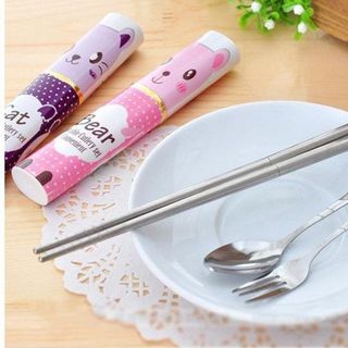 combo 2 muỗng đũa nĩa