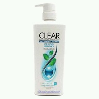 dầu gội clear thái 480ml