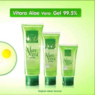 GEL thoa bỏng nắng da khô do máy lạnh thời tiết nóng bức