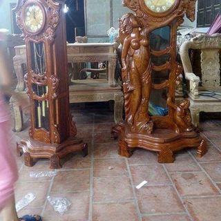 ĐỒNG HỒ CÂY CÔ TIÊN GỖ HƯƠNG VÂN