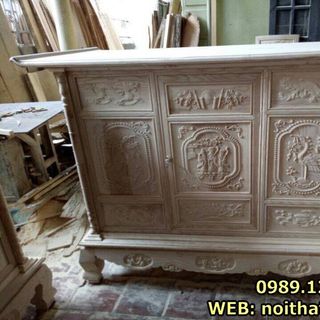TỦ THỜ GỖ SỒI