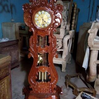 ĐỒNG HỒ CÂY ĐÀN GỖ HƯƠNG VÂN