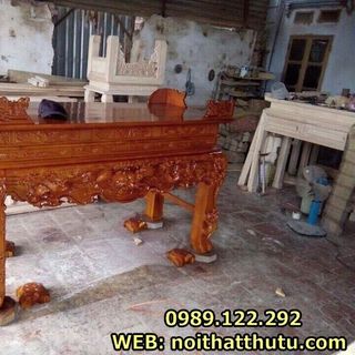SẬP THỜ GỖ SỒI CHÂN 16