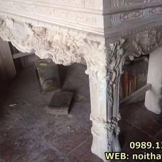 SẬP THỜ GỖ SỒI CHÂN 16