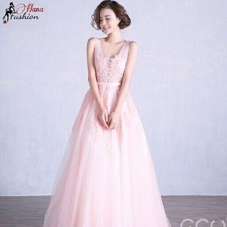 Đầm Maxi Dạ Hội Đính Hoa
