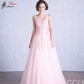 Đầm Maxi Dạ Hội Đính Hoa