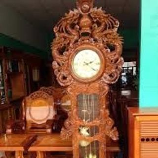 ĐỒNG HỒ TỨ LINH GỖ HƯƠNG VÂN