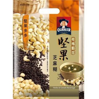 Bột ngũ cốc dinh dưỡng từ mè đen và hạt điều Quaker - AK16