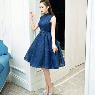 Đầm Xòe Công Chúa Khoét Lưng