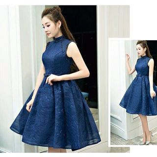 Đầm Xòe Công Chúa Khoét Lưng
