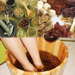 bột thuốc bắc tắm trắng