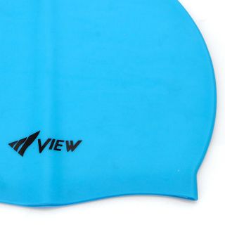 Combo mũ bơi và bộ chụp tai màu xanh nhạt