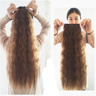 Tóc cột giả bấm xù