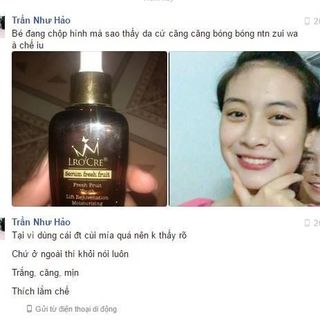 SERUM LROCRE - TRẮNG HỒNG CĂNG BÓNG SE KHÍT CHÂN LÔNG