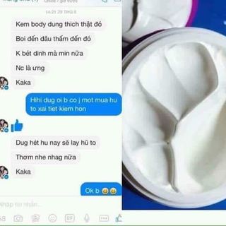 KEM BODY LROCRE - LÀN DA TRẮNG HỒNG KO TÌ VẾT