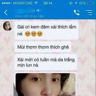 KEM DƯỠNG TRẮNG DA BAN ĐÊM - CHỐNG TIA CỰC TÍM CHỐNG LÃO HÓA TRỊ MỤN LI TI MỤN ĐẦU ĐEN