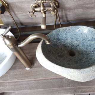 Lavabo Đá Cuội Mỹ Thuật