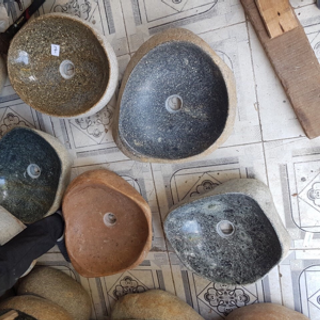 Lavabo Đá Cuội Mỹ Thuật