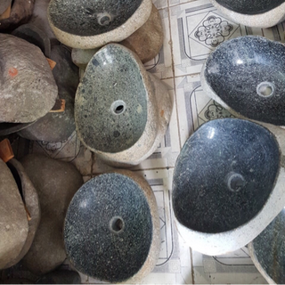Lavabo Đá Cuội Mỹ Thuật