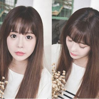 Tóc mái thưa