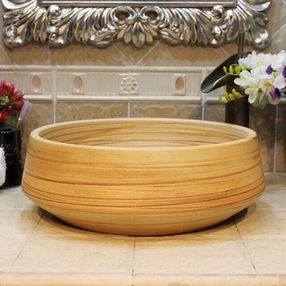 Lavabo gốm mỹ thuật