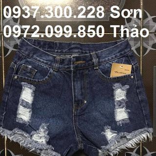 quần short jean nữ