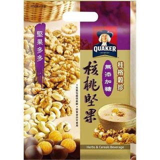 Bột ngũ cốc giảm cân từ quả óc chó và hạt điều Quaker - AK17