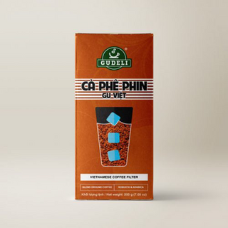 Cà phê bột nguyên chất pha phin Gu Việt GUDELI