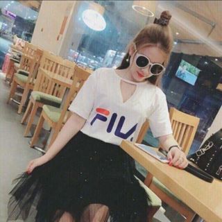 áo thun fila chocker