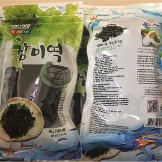 Rong biển khô Natural Seaweed 100 - gói 50g