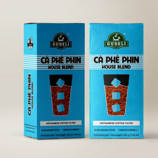 Cà phê pha phin House Blend GUDELI