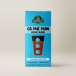 Cà phê pha phin House Blend GUDELI