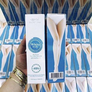xịt khoáng chống nắng- kích trắng tự nhiên
