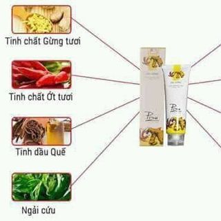 Gel gừng tan mỡ