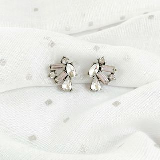 Stella - 46k - Khuyên tai đính đá sang chảnh - thời trang