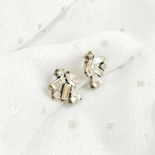 Stella - 46k - Khuyên tai đính đá sang chảnh - thời trang