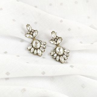 Stella - 40k - Khuyên tai đính đá sang chảnh - thời trang