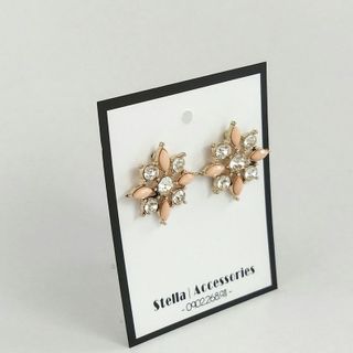 Stella - 28k - Khuyên tai đính đá - sang trọng lịch sự