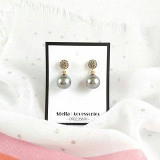 Stella - 63 - khuyên tai ngọc trai màu