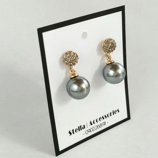 Stella - 63 - khuyên tai ngọc trai màu