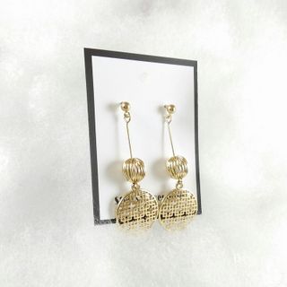 Stella - 56k - Khuyên tai trơn sang trọng - dáng dài
