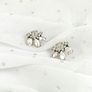 Stella - 35k - Khuyên tai đính đá sang chảnh - thời trang