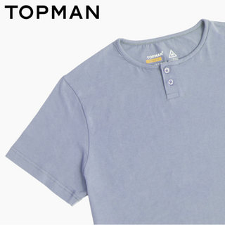 Áo thun henley tay ngắn