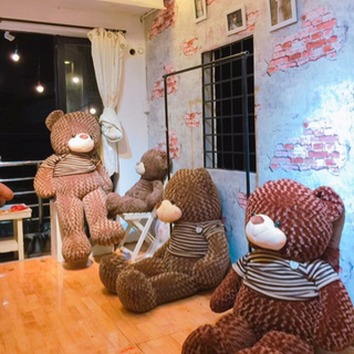 Gấu Teddy - Brown - Heo Hồng