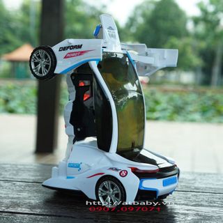 Xe điều khiển Ôtô biến hình Robot Deform