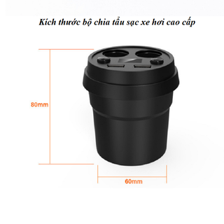 Bộ chia tẩu sạc ô tô