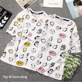 Áo Thun From Rộng - Vải cotton